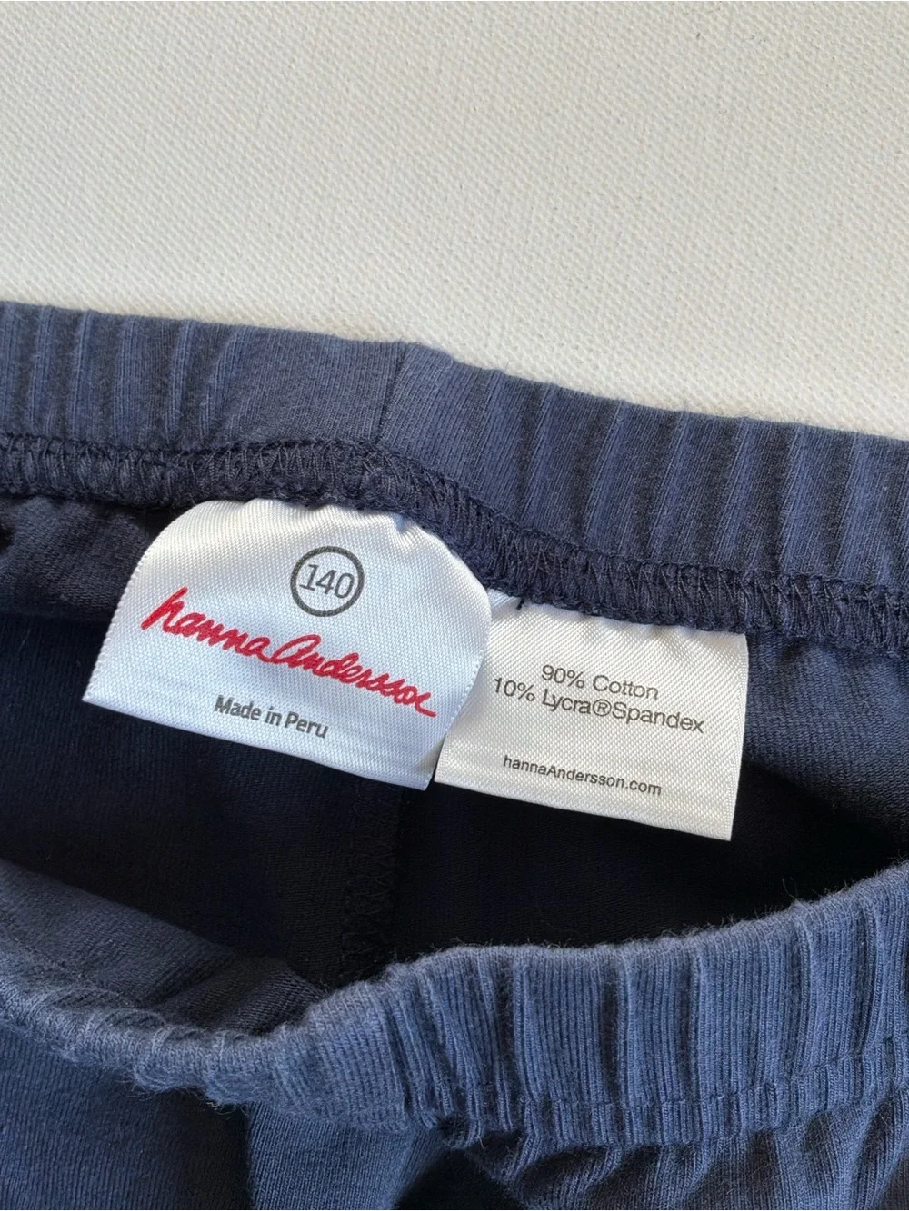 Hanna Andersson Navy Leggings